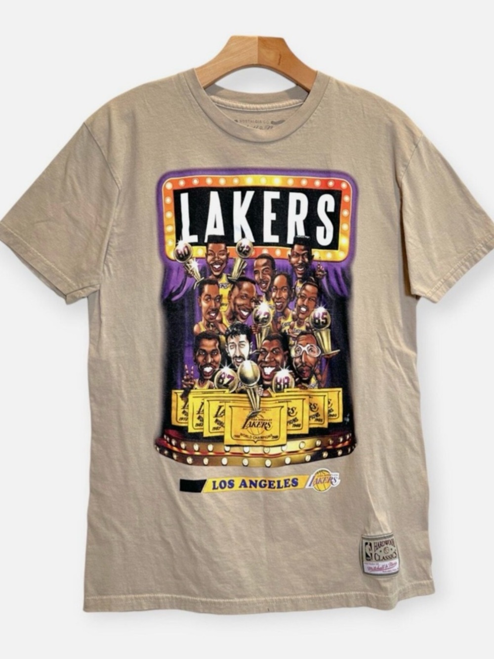 MITCHELL & NESS | M | NBA Los Angeles Lakers The Lake Show Hardwood Classics Tee